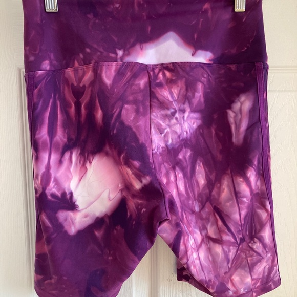 4/$30 Purple Tie Dye Bike Shorts - Picture 2 of 5